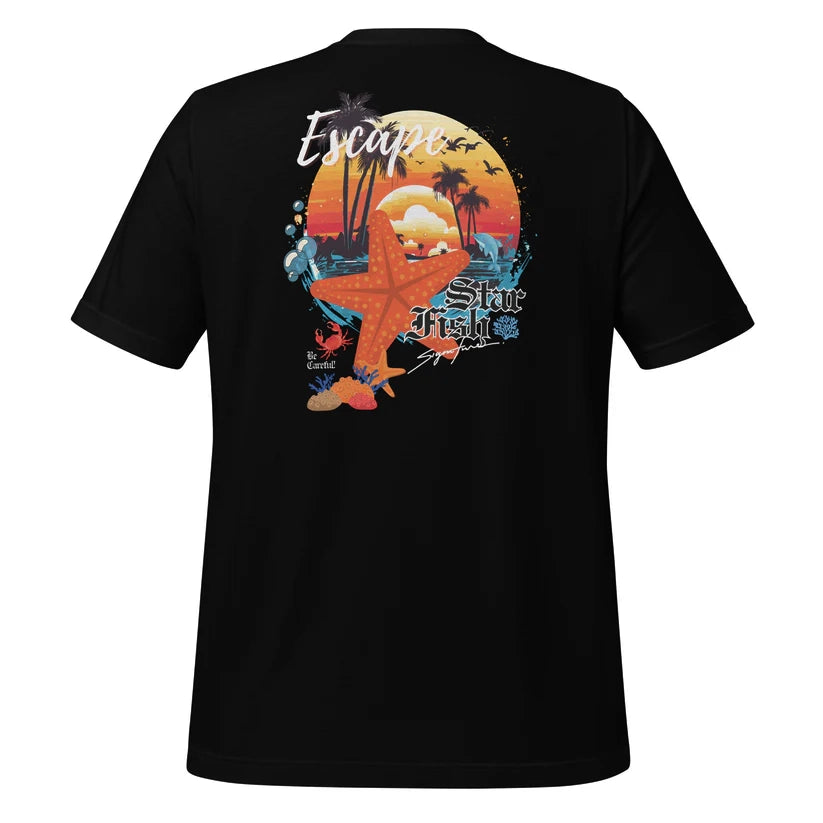 RetroOG Unisex t-shirt - Star Fish