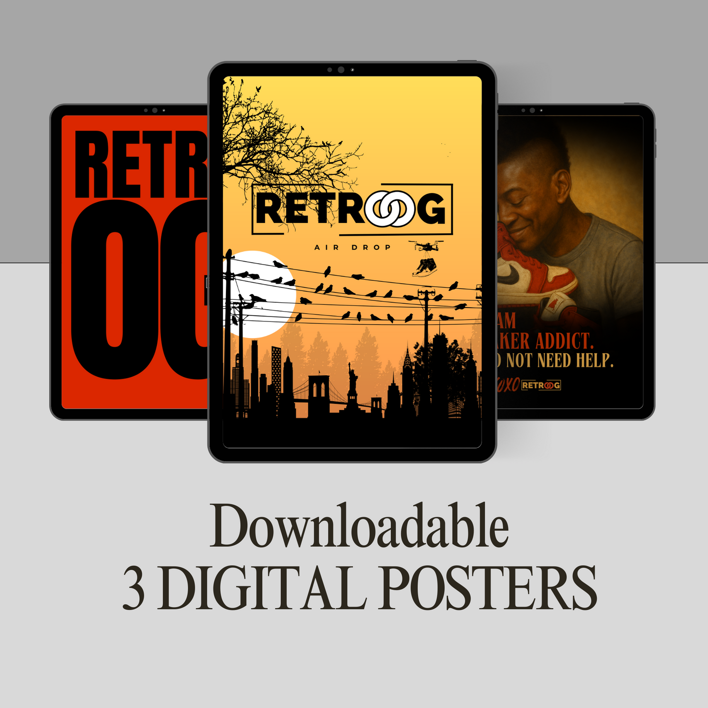 "RetroOG" Quick Entry - Digital Posters