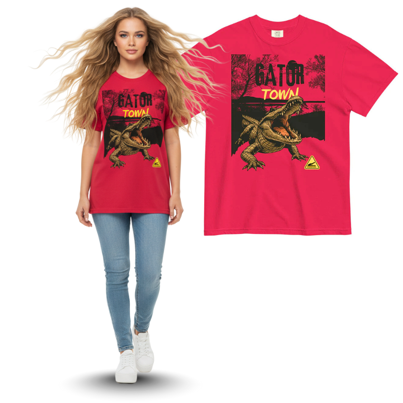 Gator Town - Unisex heavyweight t-shirt