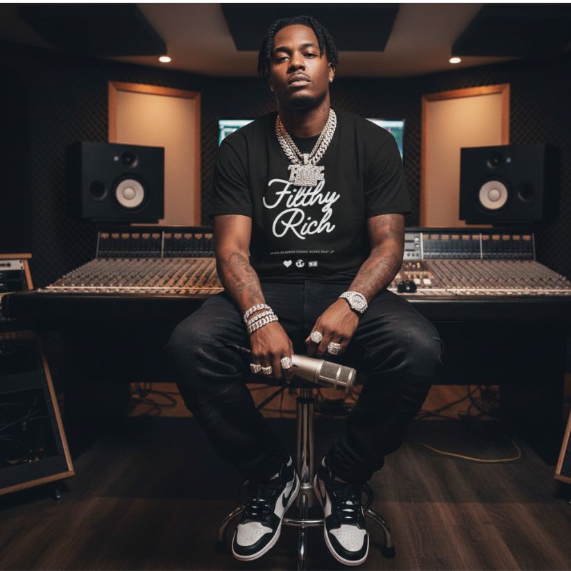 Filthy Rich Unisex heavyweight t-shirt