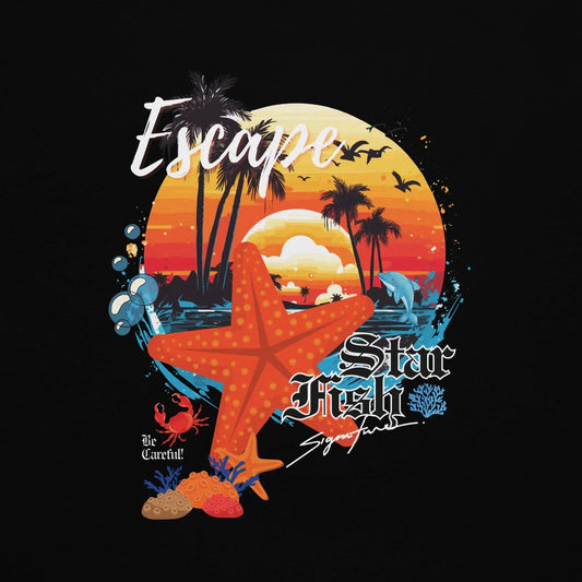 RetroOG Unisex t-shirt - Star Fish