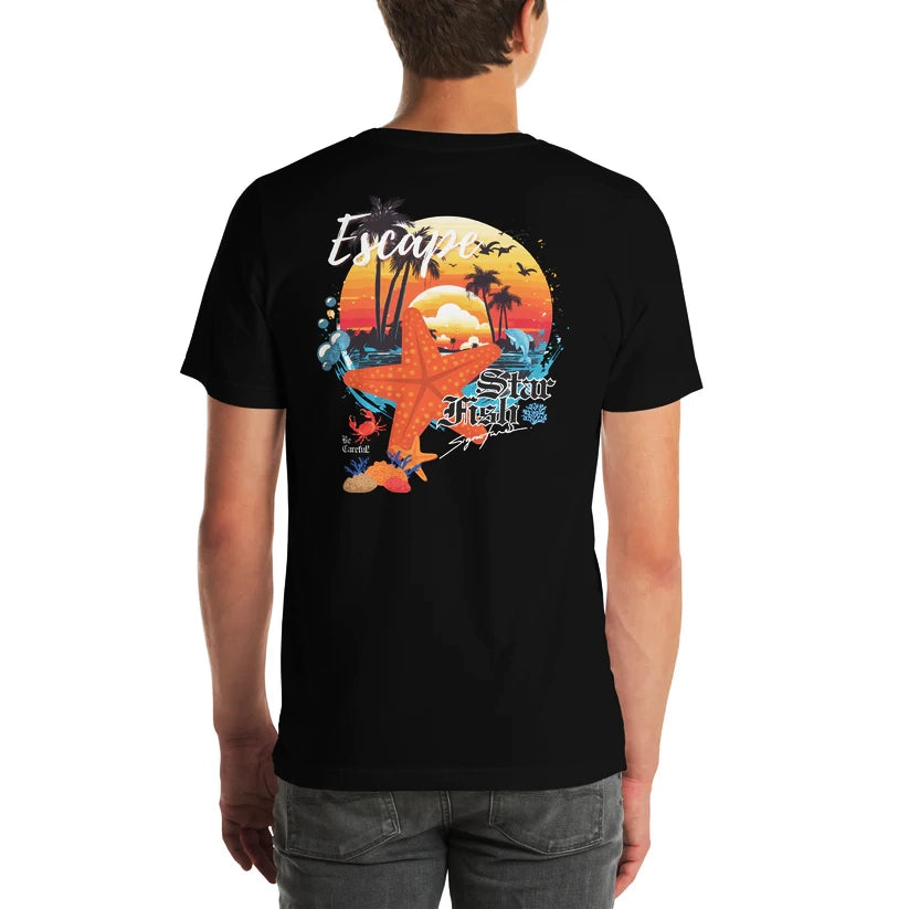 RetroOG Unisex t-shirt - Star Fish