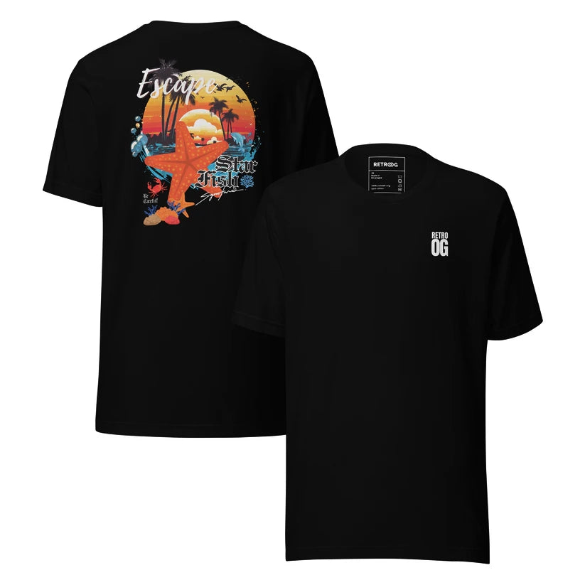 RetroOG Unisex t-shirt - Star Fish